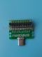 全针Type 满pin C正反插测试板 C排针公头板 Type