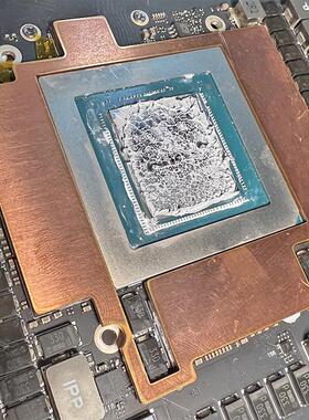 3080火神显卡3080ti显存散热紫铜片降温90HX导热垫 天启黑将星耀