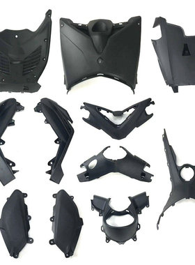 适用16-19款NMAX155副厂黑色塑胶件 仪表壳底拖罩导流罩 塑料外壳