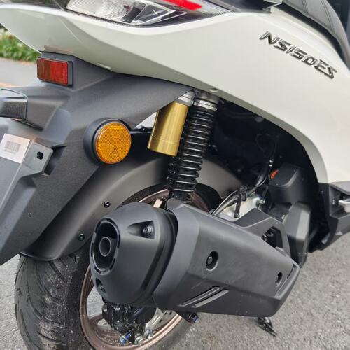 NS150ES改装后挡泥板加长