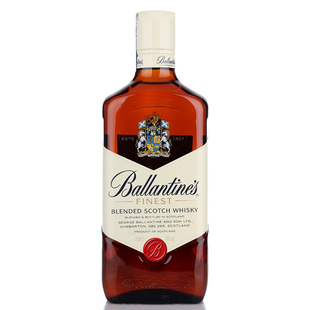 苏格兰进口洋酒 BALLANTINES 百龄坛特醇纯酿威士忌700ml正品包邮