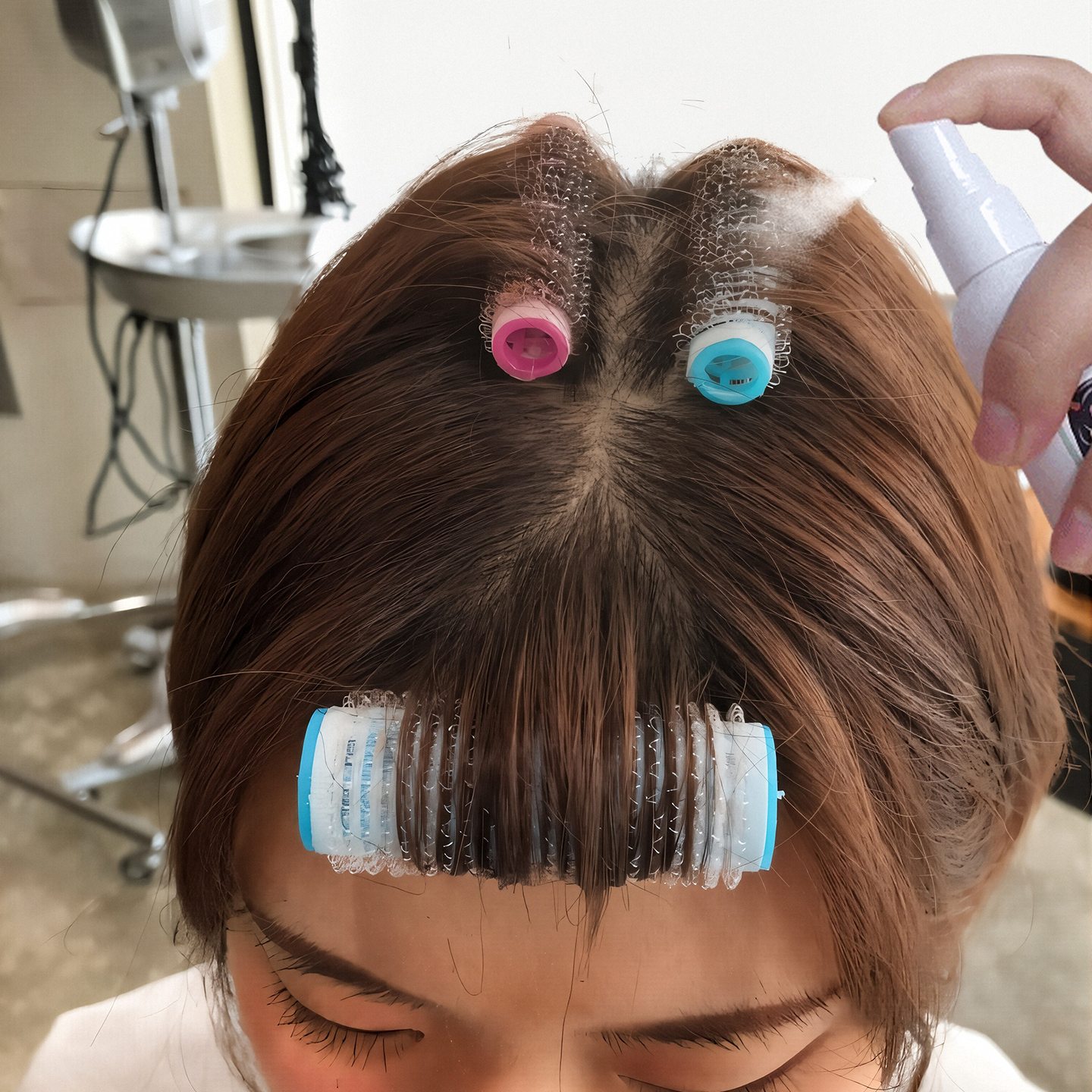 家用高颅顶蓬松摩根烫