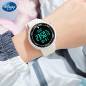 迪士尼电子手表女款 学生初中生高中儿童女孩女生中学生防水电子表
