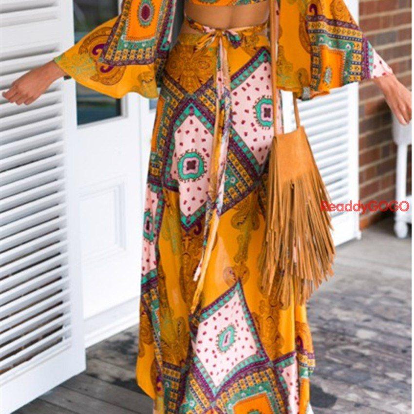 Bohemian Printing Floral Tattoo Irregular skirt Women Skirt|ruв категории Женская одежда, юбка - от Buy2taobao.com для оказания профессиональной услуги покупки агента Taobao