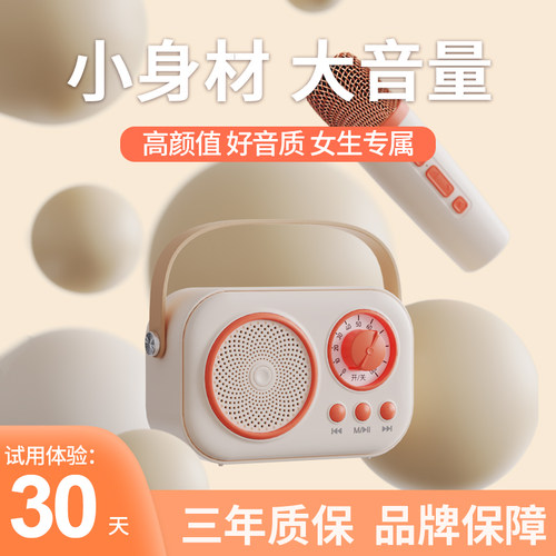 艾硕美无线话筒音响一体麦克风