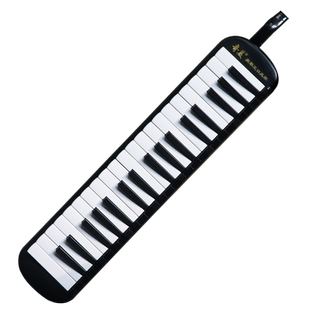 奇美黑霸王口风琴37键32键儿童初学小学生用成人专业演奏级口风琴
