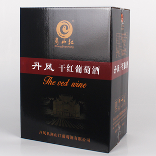 商山红丹凤干红葡萄酒赤霞珠橡木香经典特惠款餐酒6支整箱国产红