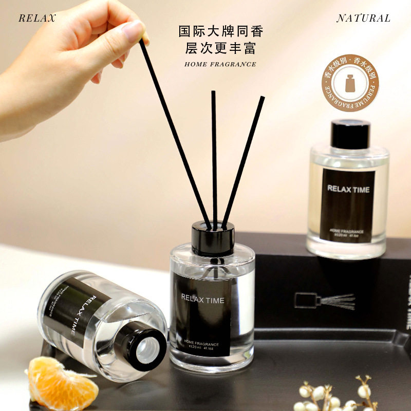 高级无火香薰精油卧室持久扩香酒店厕所除臭香熏家用香氛香薰摆件
