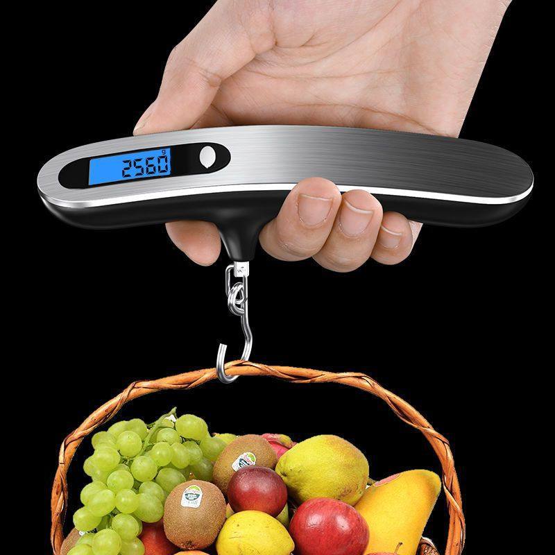 【下单立减50】高精度手提电子秤迷你小型便携式买菜秤手称_xj
