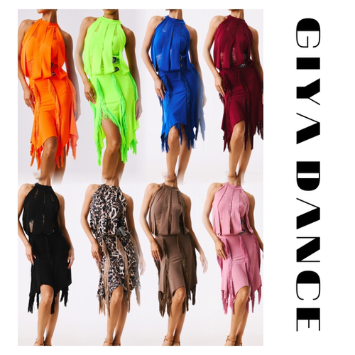 GIYA吉雅女士拉丁舞服套装