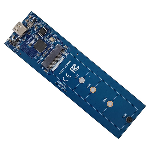 M.2板子NVME协议PCI-E SSD固态硬盘m.2转USB3.1拷贝机专用转接板
