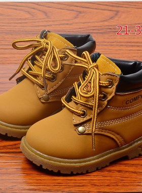 Children Snow Martin Boots Winter Kids Shoes Girls Boots Boy