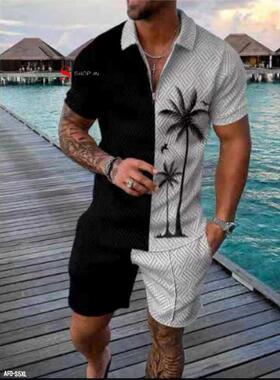 Men's large size 6xl 5xl 4xl 3xl 2xl casual sports suit 套装