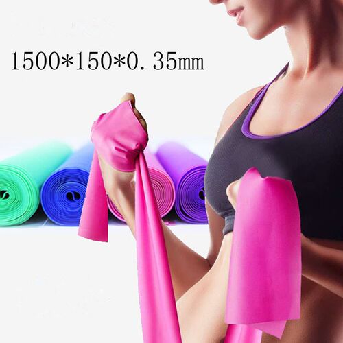 Fitness Exercise Resistance Bands Rubber Yoga Elastic Band