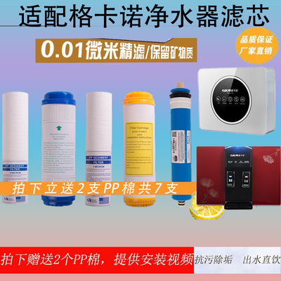 适用于格卡诺加热一体机净水器同款滤芯GKN-RO-100通用滤芯10寸
