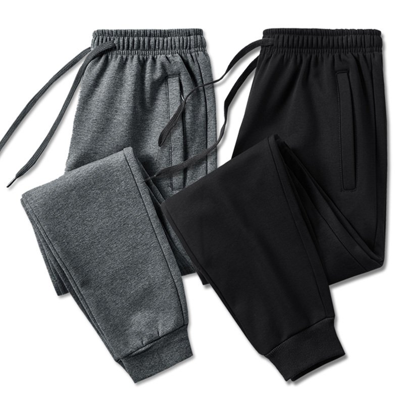 Big 8XL Sweatpants Men Joggings Sport Track Pants Black Grey
