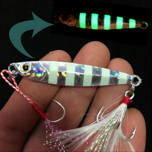 Fishing Glow Jigs 15g/5.5cm 7g/10g/20g/25g Jigbait Lure Shor