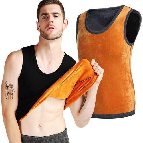Warm Vest For Man Keep Warm Underwear Men Vest Men's Winter