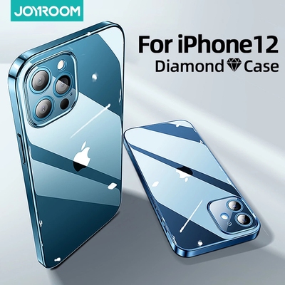 Joyroom Clear Case For iPhone 12 Full Lens Protection Cover