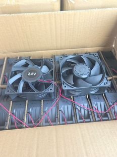 120x120x38mm 12038B 12038灌胶 24V工业散热风扇3300转 裸线 12V