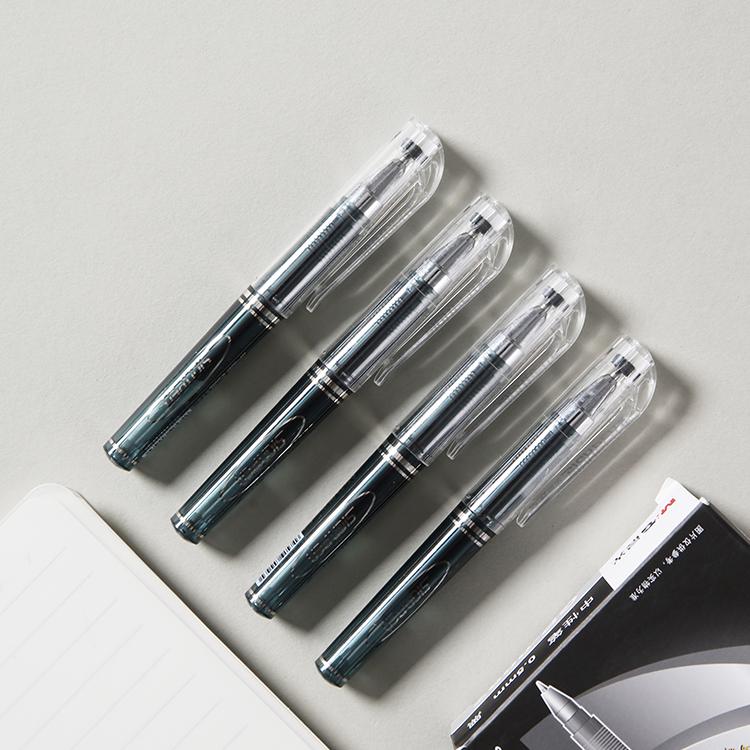 迷你中性笔黑色0.5短杆