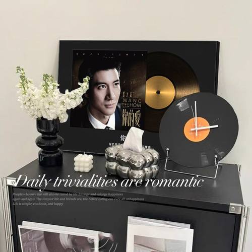王力宏黑胶唱片装饰画客厅摆件挂画CD专辑封面卧室桌面咖啡厅壁画