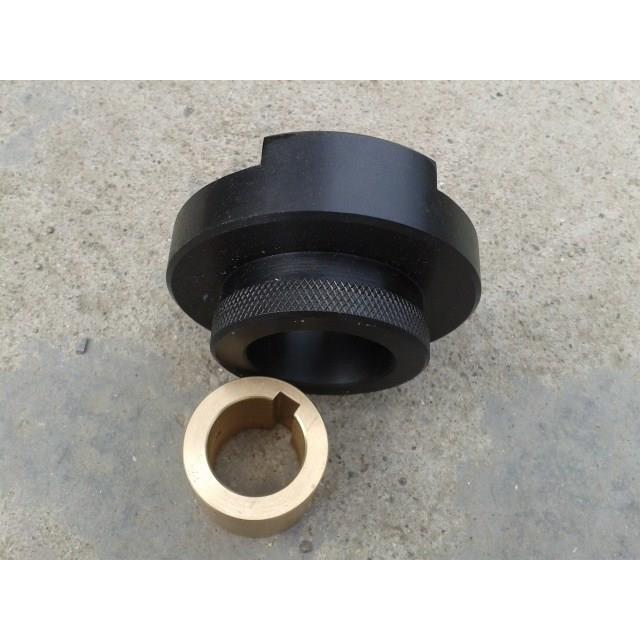 重庆机 床厂Y38滚齿机传动箱斜齿离合器一套 包括铜套车床配件滚