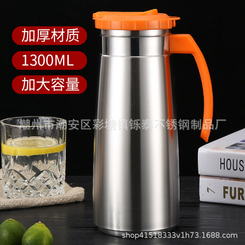 韩式餐具不锈钢冷水壶1.