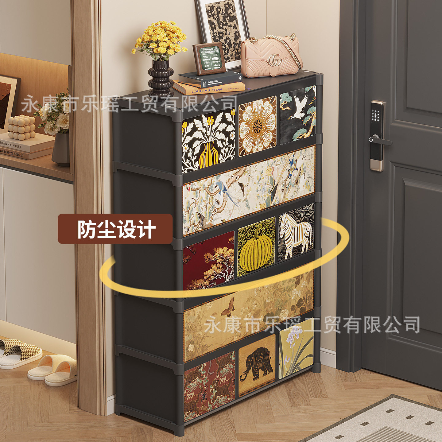 简易鞋柜家用门口外楼道