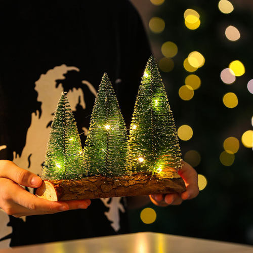 Desktop Christmas Tree Ornament Mini xmas Tree decorative