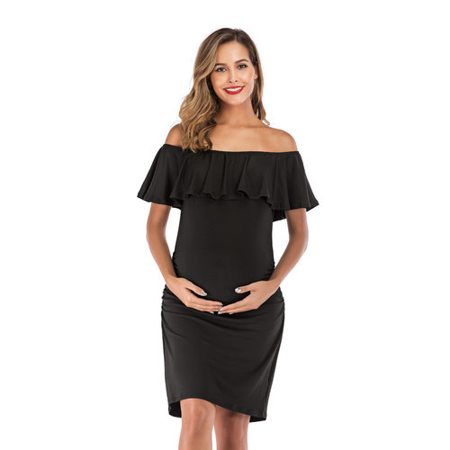 长裙 New women fashion slim fit Summer skirt maternity Dress