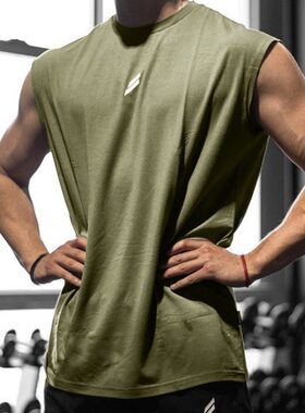 man Fitness Tank Top Running clothes plus Size vest clothing