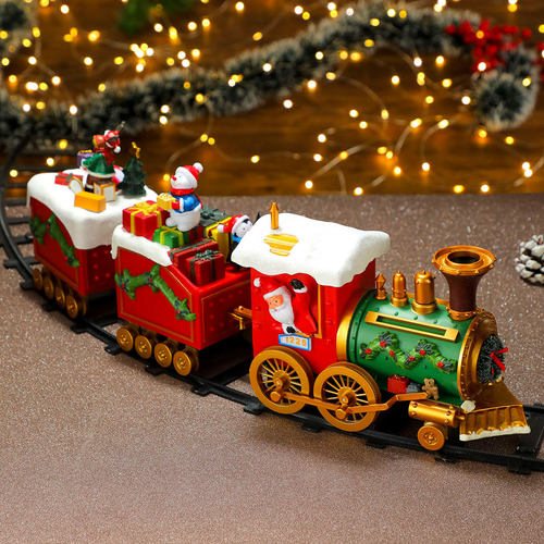 Diameter Decoration around Railway Tree Christmas Train Gift