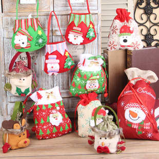 bags gift candy Candy bag圣诞 Christmas fruits Festival