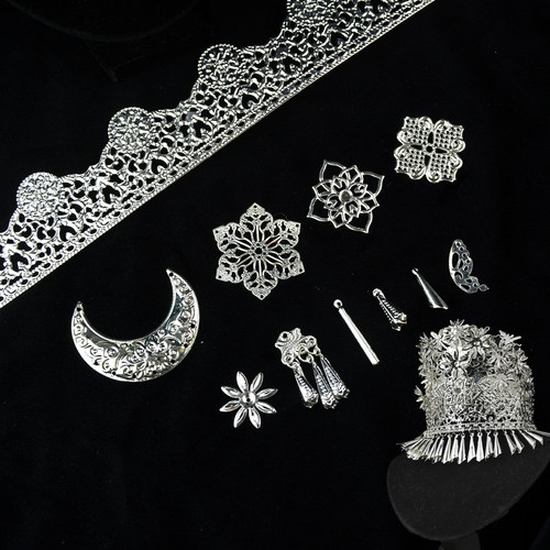 小仙女苗寨bjd娃娃头饰材料包