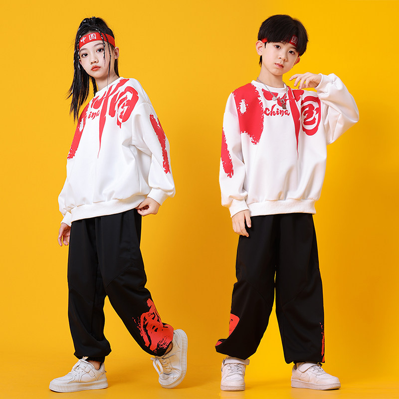 小学生中国风合唱团队表演服套装