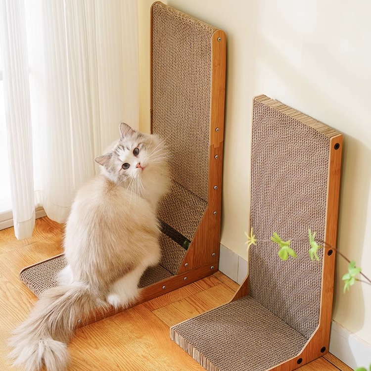 猫抓板窝一体耐磨猫爪板耐抓不掉屑猫碗猫盆猫窝大号圆形猫咪用品