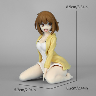 新品现货 莱莎的炼金工房周边 泡面压莱莎琳坐姿美少女景品摆件