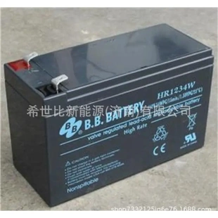 台湾美美B.B 12V9AH高功率放电 BATTERY蓄电池HR1234W 12V34W