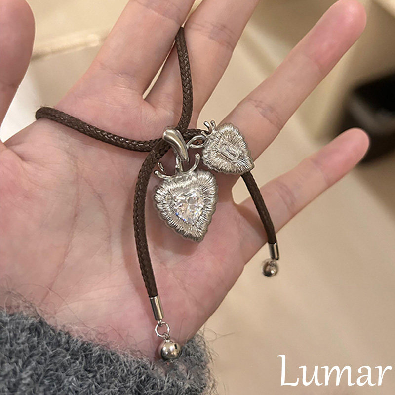 S925纯银冷淡风银色长款爱心项链女款高级感轻奢小众抽拉绳毛衣链,饰品/流行首饰/时尚饰品新,项链,淘宝优惠券,粉丝福利购,淘宝优惠卷