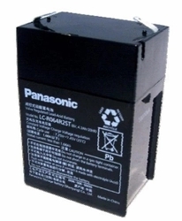 panasonic松下蓄电池LC-R064R2ST 6V4.2AH应急灯电梯配件仪表电池