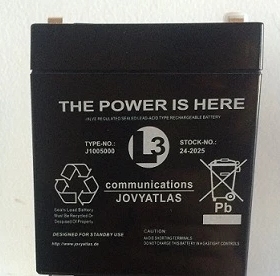 进口L3  蓄电池  J1005000  24-2050  进口L3  蓄电池  J1005000