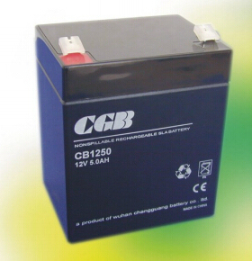 长光蓄电池CB1250 CGB蓄电池12V5AH铅酸免维护蓄电池电瓶正品质保