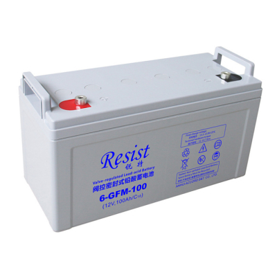 RESIST（锐特铅酸蓄电池）12v100ah ups不间断电源蓄电池质保3年