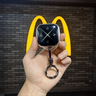 25款别克E5蓝牙实体钥匙套25款e4钛立方遥控高档男女保护壳扣