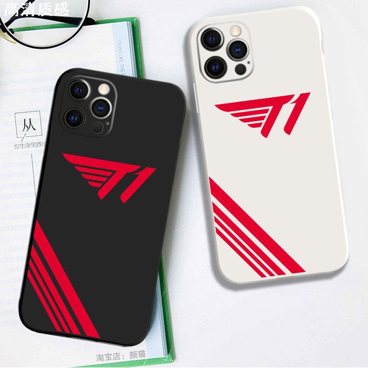 skt队服T1战队手机保护壳适用苹果15华为P40液态14PRO矽胶NOVA789红米K50一加VIVOX90小米13挂绳IQOO10华为MA