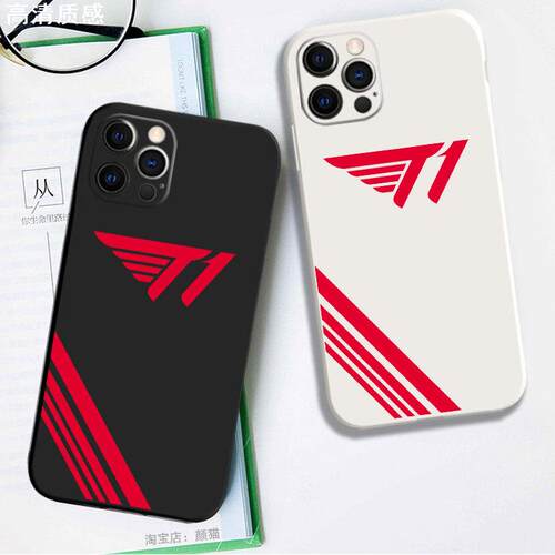 skt队服T1战队手机保护壳适用苹果15华为P40液态14PRO矽胶NOVA789红米K50一加VIVOX90小米13挂绳IQOO10华为MA