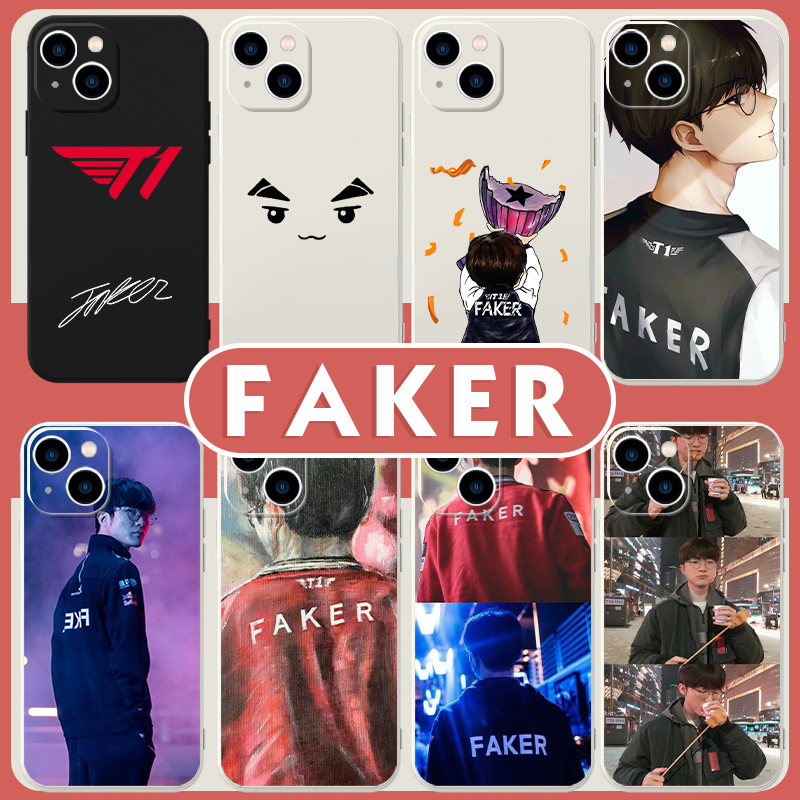 faker手机保护壳苹果14华为mate60签名iPhone15promax大魔王OPPO小米13周边vivo同款12游戏40李相赫11联名30