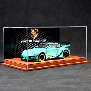 保时捷911 GT3宽体跑车仿真汽车模型合金收藏车模玩具生日礼物男