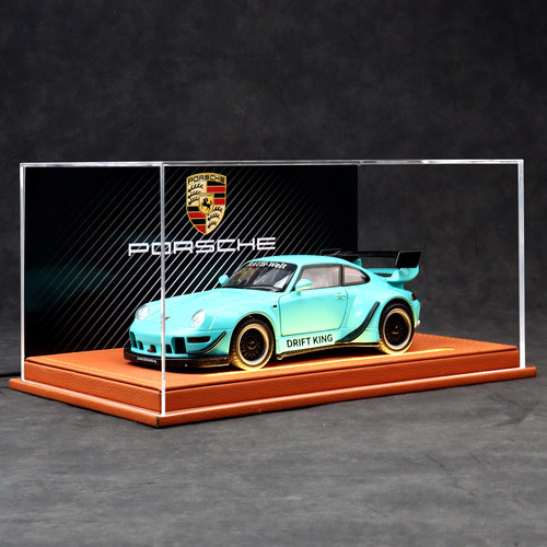 保时捷911GT3合金宽体仿真车模